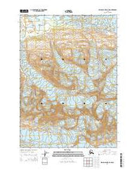 Bering Glacier D-7 SW Alaska Current topographic map, 1:25000 scale, 7.5 X 7.5 Minute, Year 2014
