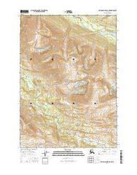 Bering Glacier D-8 NE Alaska Current topographic map, 1:25000 scale, 7.5 X 7.5 Minute, Year 2016