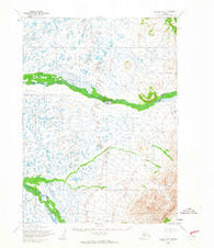 Bethel A-6 Alaska Historical topographic map, 1:63360 scale, 15 X 15 Minute, Year 1964