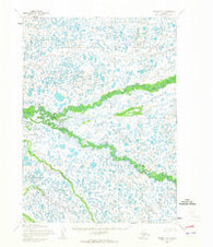 Bethel A-7 Alaska Historical topographic map, 1:63360 scale, 15 X 15 Minute, Year 1954