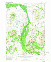 Bethel C-4 Alaska Historical topographic map, 1:63360 scale, 15 X 15 Minute, Year 1954