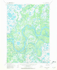 Bethel D-7 Alaska Historical topographic map, 1:63360 scale, 15 X 15 Minute, Year 1954