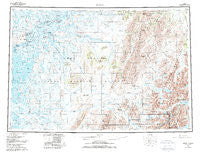 Bethel Alaska Historical topographic map, 1:250000 scale, 1 X 3 Degree, Year 1980