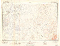 Bethel Alaska Historical topographic map, 1:250000 scale, 1 X 3 Degree, Year 1950