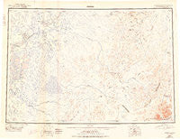 Bethel Alaska Historical topographic map, 1:250000 scale, 1 X 3 Degree, Year 1950