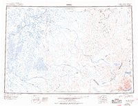 Bethel Alaska Historical topographic map, 1:250000 scale, 1 X 3 Degree, Year 1950