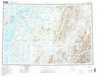 Bethel Alaska Historical topographic map, 1:250000 scale, 1 X 3 Degree, Year 1980