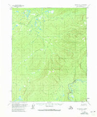 Bettles B-3 Alaska Historical topographic map, 1:63360 scale, 15 X 15 Minute, Year 1970