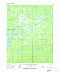 Bettles B-4 Alaska Historical topographic map, 1:63360 scale, 15 X 15 Minute, Year 1970