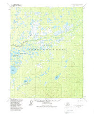Bettles B-4 Alaska Historical topographic map, 1:63360 scale, 15 X 15 Minute, Year 1970