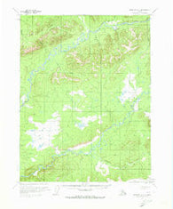 Bettles D-2 Alaska Historical topographic map, 1:63360 scale, 15 X 15 Minute, Year 1970
