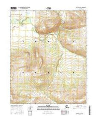 Bettles A-3 NE Alaska Current topographic map, 1:25000 scale, 7.5 X 7.5 Minute, Year 2016