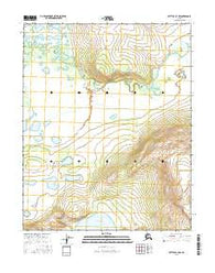 Bettles A-3 NW Alaska Current topographic map, 1:25000 scale, 7.5 X 7.5 Minute, Year 2016
