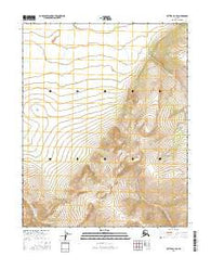 Bettles A-4 SE Alaska Current topographic map, 1:25000 scale, 7.5 X 7.5 Minute, Year 2016