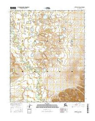 Bettles A-4 SW Alaska Current topographic map, 1:25000 scale, 7.5 X 7.5 Minute, Year 2016