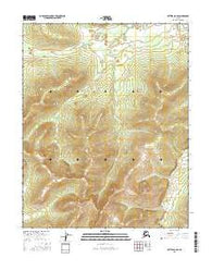 Bettles A-6 SE Alaska Current topographic map, 1:25000 scale, 7.5 X 7.5 Minute, Year 2016