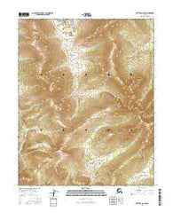 Bettles A-6 SW Alaska Current topographic map, 1:25000 scale, 7.5 X 7.5 Minute, Year 2016