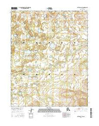Bettles B-4 NE Alaska Current topographic map, 1:25000 scale, 7.5 X 7.5 Minute, Year 2016