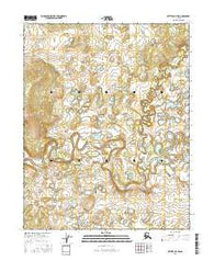 Bettles B-5 SW Alaska Current topographic map, 1:25000 scale, 7.5 X 7.5 Minute, Year 2016