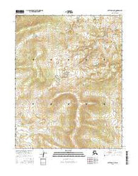 Bettles B-6 NE Alaska Current topographic map, 1:25000 scale, 7.5 X 7.5 Minute, Year 2016