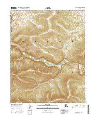 Bettles B-6 SE Alaska Current topographic map, 1:25000 scale, 7.5 X 7.5 Minute, Year 2016