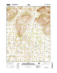 Bettles C-3 NE Alaska Current topographic map, 1:25000 scale, 7.5 X 7.5 Minute, Year 2016
