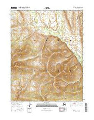 Bettles C-5 NW Alaska Current topographic map, 1:25000 scale, 7.5 X 7.5 Minute, Year 2016