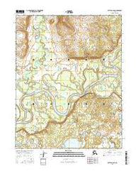 Bettles C-5 SE Alaska Current topographic map, 1:25000 scale, 7.5 X 7.5 Minute, Year 2016
