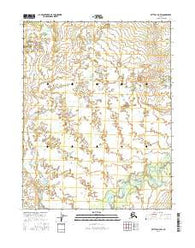 Bettles D-3 SW Alaska Current topographic map, 1:25000 scale, 7.5 X 7.5 Minute, Year 2016