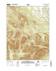 Bettles D-4 NW Alaska Current topographic map, 1:25000 scale, 7.5 X 7.5 Minute, Year 2016