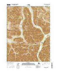 Bettles D-5 NW Alaska Current topographic map, 1:25000 scale, 7.5 X 7.5 Minute, Year 2016