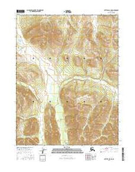Bettles D-6 NE Alaska Current topographic map, 1:25000 scale, 7.5 X 7.5 Minute, Year 2016