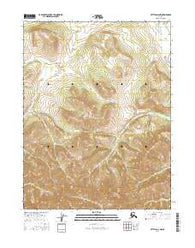 Bettles D-6 NW Alaska Current topographic map, 1:25000 scale, 7.5 X 7.5 Minute, Year 2016