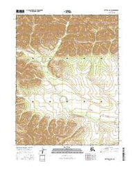 Bettles D-6 SW Alaska Current topographic map, 1:25000 scale, 7.5 X 7.5 Minute, Year 2016