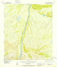 Big Delta A-6 Alaska Historical topographic map, 1:63360 scale, 15 X 15 Minute, Year 1951