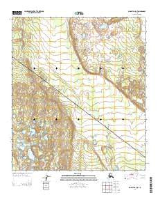Big Delta A-5 SE Alaska Current topographic map, 1:25000 scale, 7.5 X 7.5 Minute, Year 2013