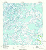 Black A-1 Alaska Historical topographic map, 1:63360 scale, 15 X 15 Minute, Year 1952