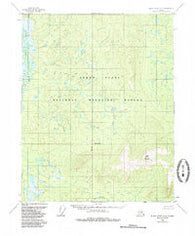 Black River A-4 Alaska Historical topographic map, 1:63360 scale, 15 X 15 Minute, Year 1984