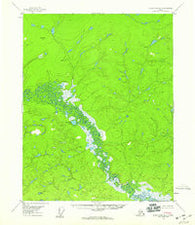 Black River B-5 Alaska Historical topographic map, 1:63360 scale, 15 X 15 Minute, Year 1956