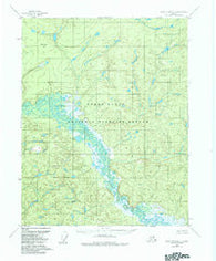 Black River B-5 Alaska Historical topographic map, 1:63360 scale, 15 X 15 Minute, Year 1956