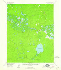Black River C-5 Alaska Historical topographic map, 1:63360 scale, 15 X 15 Minute, Year 1956