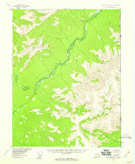 Black River D-1 Alaska Historical topographic map, 1:63360 scale, 15 X 15 Minute, Year 1956