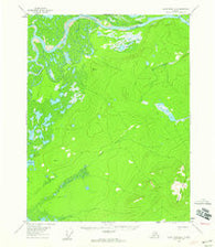 Black River D-5 Alaska Historical topographic map, 1:63360 scale, 15 X 15 Minute, Year 1956