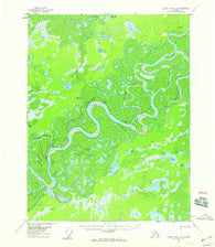 Black River D-6 Alaska Historical topographic map, 1:63360 scale, 15 X 15 Minute, Year 1956
