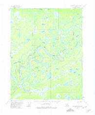 Black River D-6 Alaska Historical topographic map, 1:63360 scale, 15 X 15 Minute, Year 1956