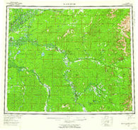 Black River Alaska Historical topographic map, 1:250000 scale, 1 X 3 Degree, Year 1956