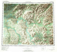 Black River Alaska Historical topographic map, 1:250000 scale, 1 X 3 Degree, Year 1956