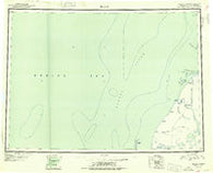Black Alaska Historical topographic map, 1:250000 scale, 1 X 3 Degree, Year 1951