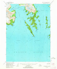 Blying Sound C-8 Alaska Historical topographic map, 1:63360 scale, 15 X 15 Minute, Year 1951