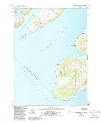 Blying Sound D-3 Alaska Historical topographic map, 1:63360 scale, 15 X 15 Minute, Year 1953